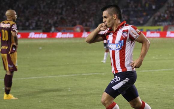 Junior, con Jorge Aguirre en el ataque, será el primer equipo colombiano que actuará esta semana en la Copa Suramericana cuando visite al Melgar de Perú.