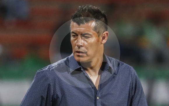 El técnico Jorge Almirón había llegado a Nacional en enero de este año. FOTO ROBINSON SÁENZ