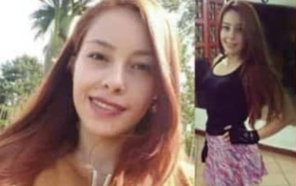 Esta es Isabela Escobar, desaparecida en una vereda de El Retiro. FOTO: Cortesía Policía