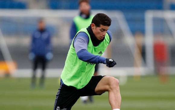 El partido de este domingo ante el Celta será el primer rival del volante cucuteño en la Liga en este año. FOTO Real Madrid