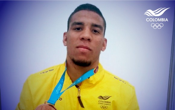 El colombiano Carlos Izquierdo, atleta número 12 que logra la clasificación a los Juegos Olímpicos de Tokio 2020. FOTO CORTESÍA COC