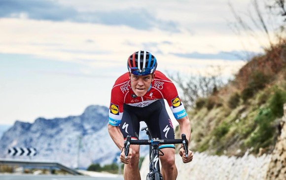 Jungels es uno de los ruteros más completos del pelotón internacional. En 2018 fue 11 en el Tour de Francia. FOTO Quick Step