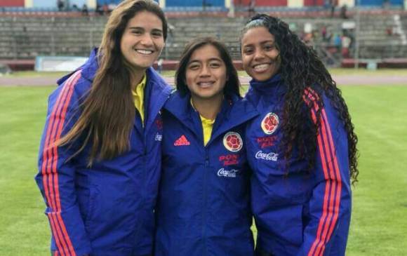 Las niñas de la Selección Colombia demuestran en Ecuador el buen recambio que tiene el país en este deporte. FOTO CORTESÍA 