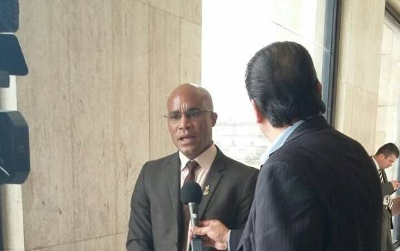 Alizon Mosquera, diputado del Chocó que fue hallado muerto. FOTO Twitter.