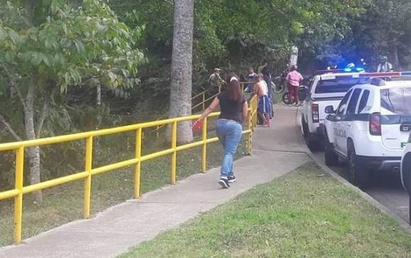 El asesinato de Sindy Johan es un crimen que enluta a Medellín. FOTO CORTESÍA GUARDIANES DE ANTIOQUIA