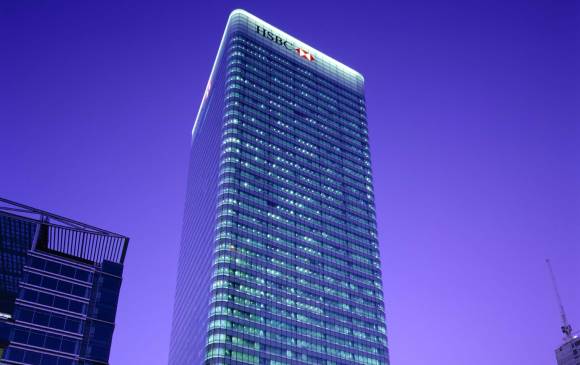 La sede del HSBC en Shanghái. 