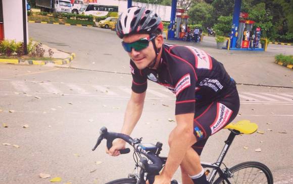 Isaac compitió profesionalmente en ciclismo. FOTO CORTESÍA