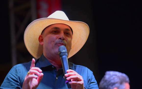 Alcalde de Urrao, Herbert Henry Holguín Díaz. FOTO Tomada de su cuenta de Facebook