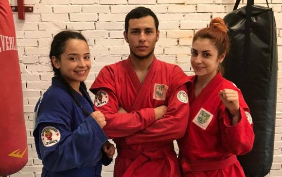 Parte de la delegación de deportistas que buscan viajar a Rusia al Mundial de sambo. FOTO CORTESÍA