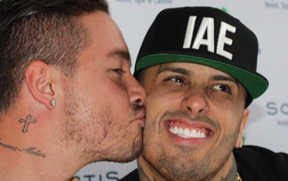 J Balvin y Nicky Jam. Fotos Instagram @jbalvin