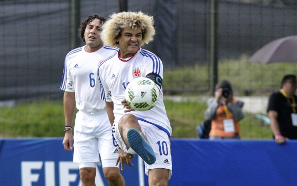 Ese número 10 identificó a los creativos. Lo llevó Carlos Valderrama, uno de los estandartes del fútbol colombiano como hombre talentoso. FOTO colprensa