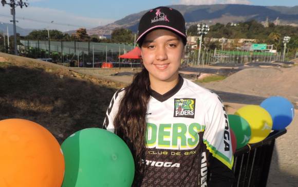 La paisa Manuela Martínez trabaja para ser campeona mundial en 2018. FOTO CORTESÍA