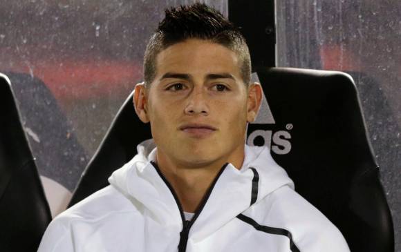 James llegó con la Selección a Barranquilla y aún no se sabe si podrá estar en el próximo partido. FOTO REUTERS