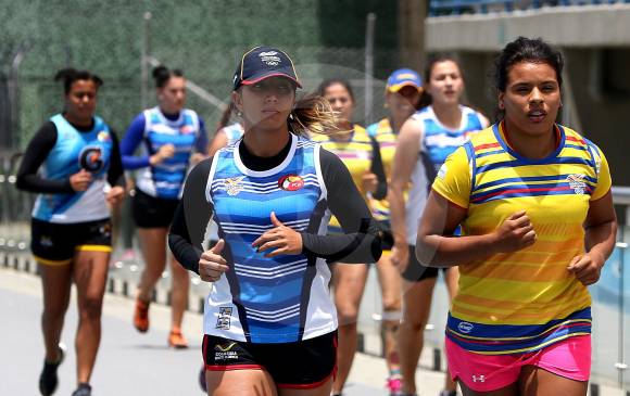 Las Tucanes se preparan para encarar los últimos retos antes de Río 2016. El rugby nacional avanza. FOTO Julio césar Herrera
