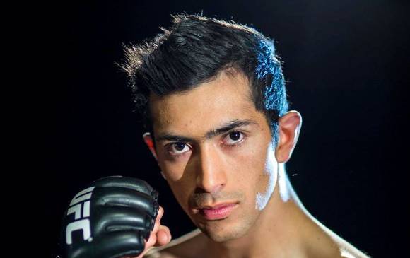 Jhon Bedoya, peleador que estará en acción. FOTO cortesía