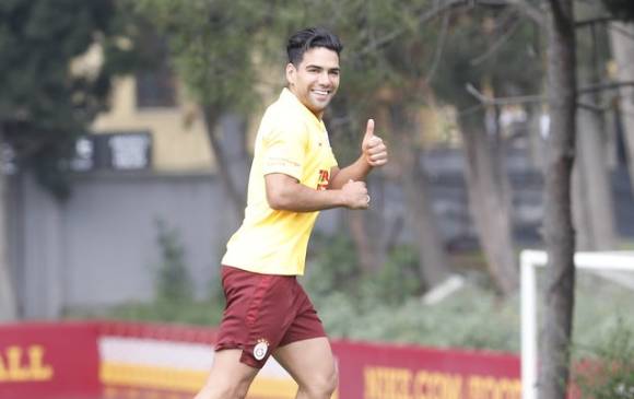 Falcao García. Foto Twitter Galatasaray
