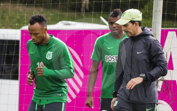 Camilo viene trabajando muy bien físicamente para estar en óptimas condiciones. FOTO JULIO CÉSAR HERRERA
