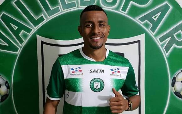 Farid Díaz jugará el resto de la temporada en el Valledupar. FOTO TOMADA DE TWITTER