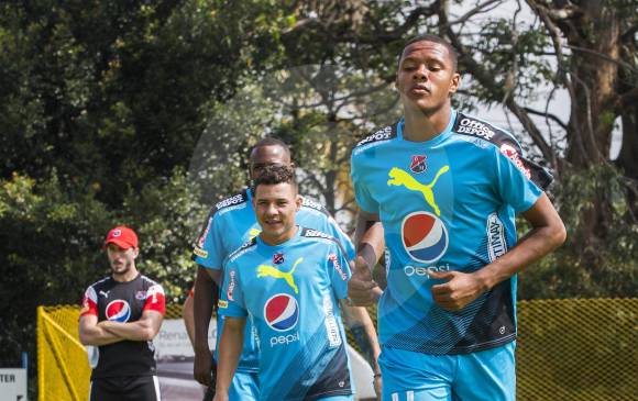 El joven volante Yairo Moreno ha actuado en siete ocasiones con el DIM y ajusta dos goles. FOTO julio césar herrera.