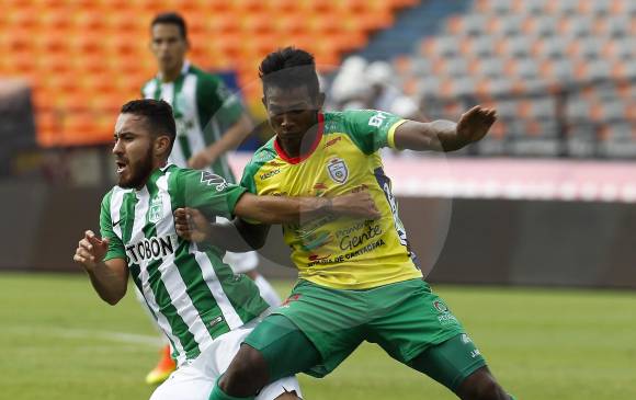Real se llevó tres puntos del Atanasio. FOTO Jaime Pérez