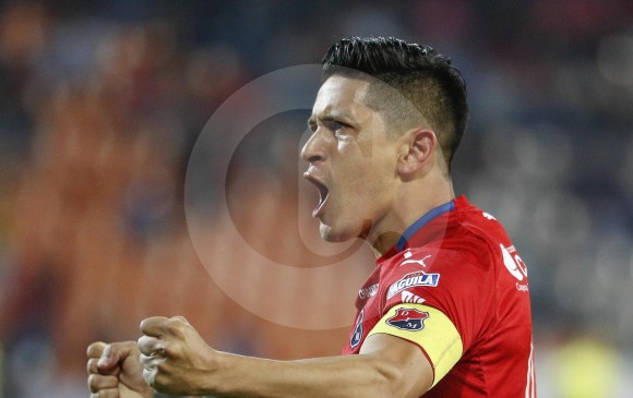 Germán Cano sigue siendo la carta de gol del Medellín para los dos últimos juegos de esta fase. FOTO Manuel saldarriaga