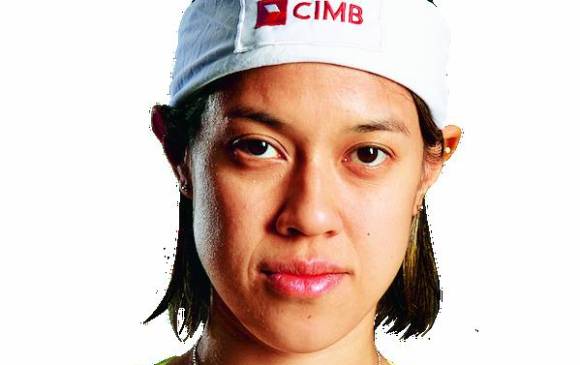 Nicole David, número seis del mundo. FOTO fedesquash