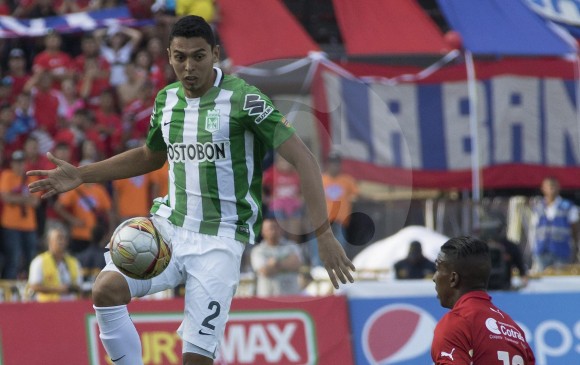 El lateral derecho Daniel Bocanegra, se quedará por tres años con Atlético Nacional. FOTO Robinson Sáenz Vargas