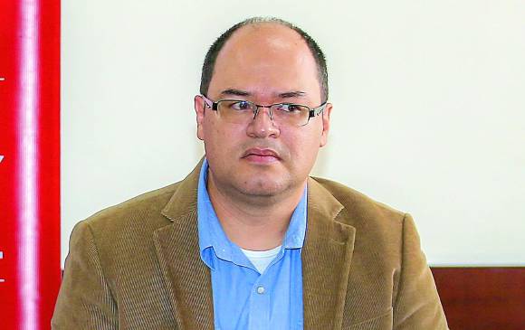 Jorge Mario Alzate Maldonado integra la Unidad para las Víctimas desde 2012. Antes había estado en otras dependencias del Gobierno como Acción Social. FOTO juan antonio sánchez