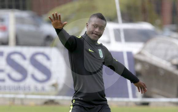 Marlos Moreno, uno de los más destacados en la práctica de ayer en el campo del Palmeiras. FOTO Juan Antonio Sánchez