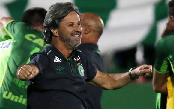 Caio Júnior, el entrenador que hizo historia con Chapecoense. FOTO REUTERS
