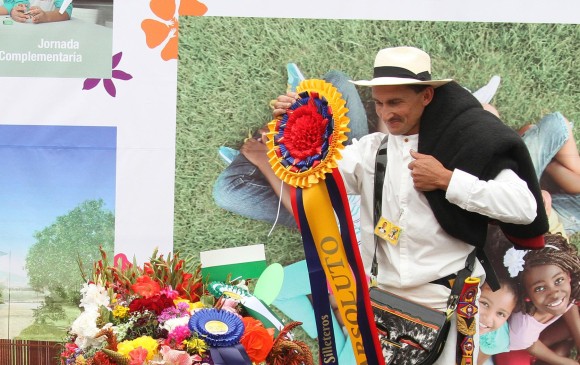 Carlos Alberto Grisales fue el triunfador en silleta tradicional, y fue el ganador absoluto este año.