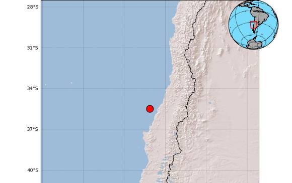 Servicio Geológico de Estados Unidos redujo la magnitud del sismo a 6,8. 