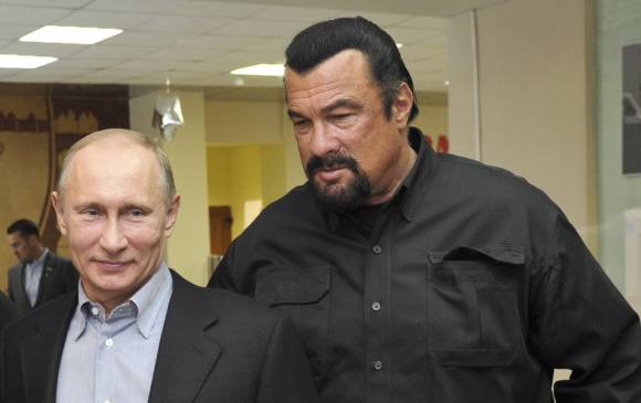 Seagal es un visitante frecuente de Rusia. FOTO Archivo AP