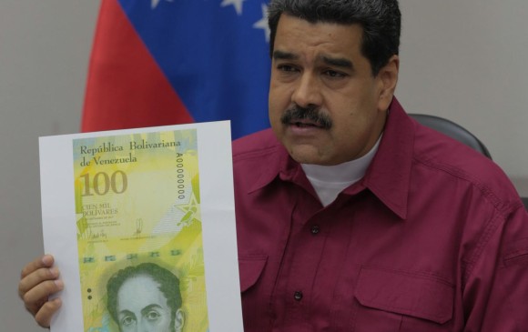 Así es el nuevo billete de 100.000 bolívares que lanzó Maduro