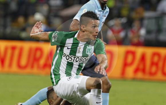 Matheus Uribe, lateral o volante de buen rendimiento en Atlético Nacional. FOTO Jaime Pérez