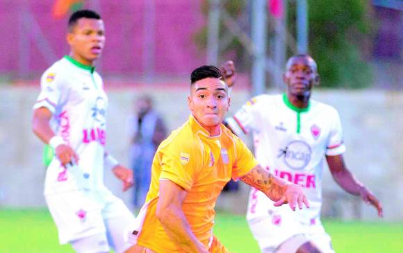 Cristian Arango ha sido titular en los cuatro juegos que Envigado ha disputado en esta liga. FOTO donaldo zuluaga