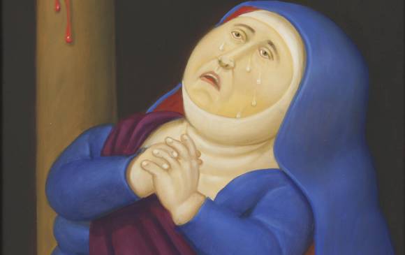 El Viacrucis de Botero hace una estación de tres meses en Roma