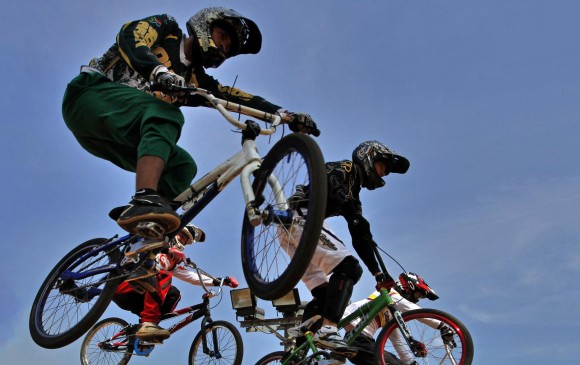El bicicrós internacional tiene su cita esta semana en Medellín. FOTO jaime pérez 