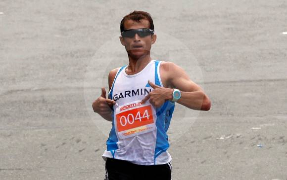 Juan Carlos Cardona viene de ganar este año la Maratón de República Dominicana y otra prueba de 10 kilómetros en Costa Rica. FOTO MANUEL SALDARRIAGA
