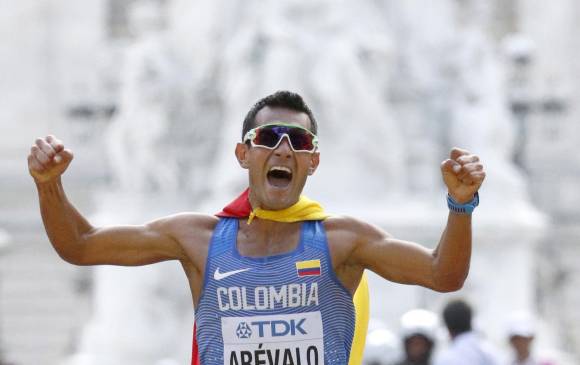 Éider Arévalo es una de las cartas fuertes de Colombia en Juegos Olímpicos de Tokio 2020. FOTO: EFE