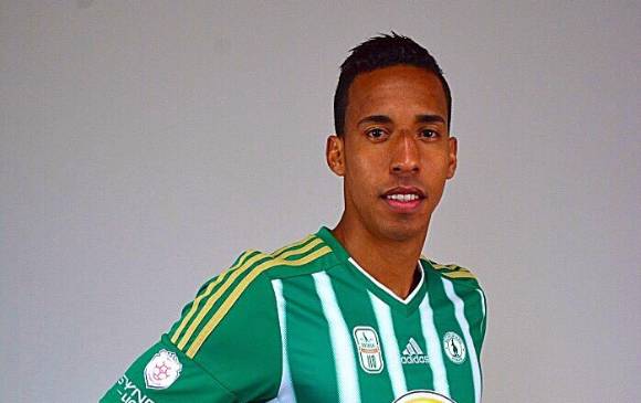 El delantero John Edison Mosquera sería el quinto refuerzo de Atlético Nacional. FOTO Tomada de ‏@jhmosquera18 