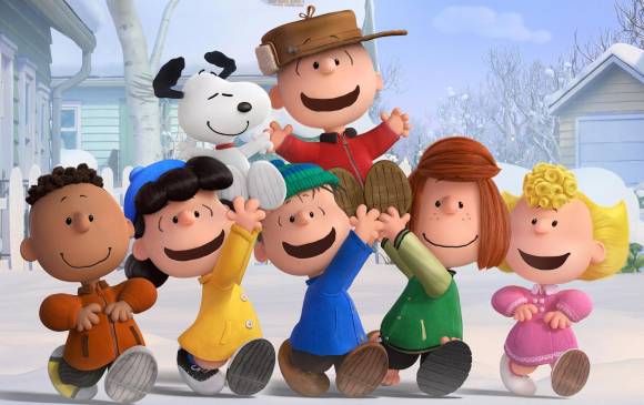 Snoopy, Carlitos y los demás integrantes de la pandilla. FOTO www.peanutsmovie.com