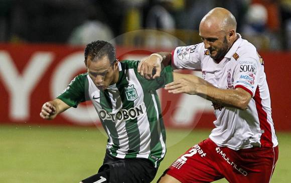 Imágenes de la serie de partidos que disputaron en el 2016, Copa Libertadores que ganó Nacional. FOTO archivo jaime pérez