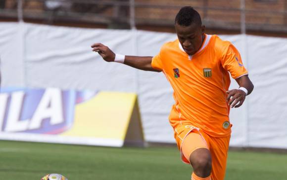 Las ganas de la juventud del Envigado fue clave para ganarle ayer 2-1 a Alianza Petrolera. FOTO juan antonio sánchez