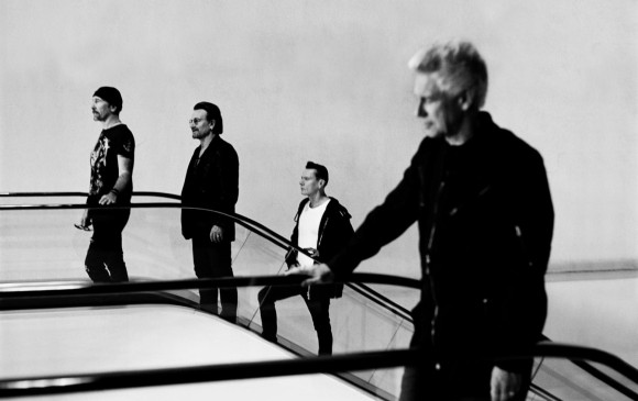 U2 ha decidido promocionar su nuevo disco en la calle. Foto Cortesía Universal Music/Anton Corbijn