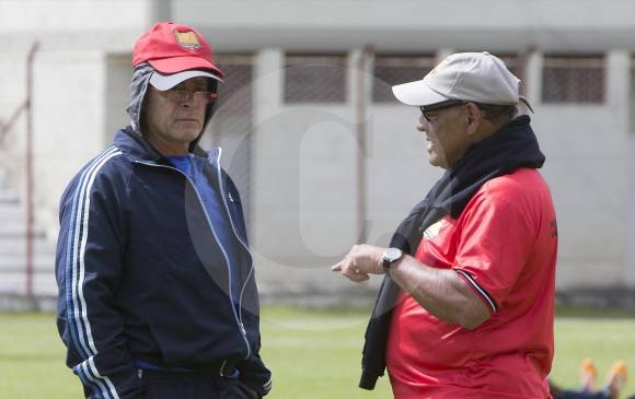 Pedro Sarmiento suma dos títulos como entrenador: uno con el DIM (2004), recordado por ser en la final ante Nacional, y uno con el Deportivo Cali (2005). FOTO Julio César Herrera