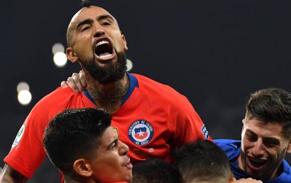 Cuarta tanda de penaltis que gana Chile de forma consecutiva. La última que perdió fue ante Brasil en el Mundial 2014 FOTO efe