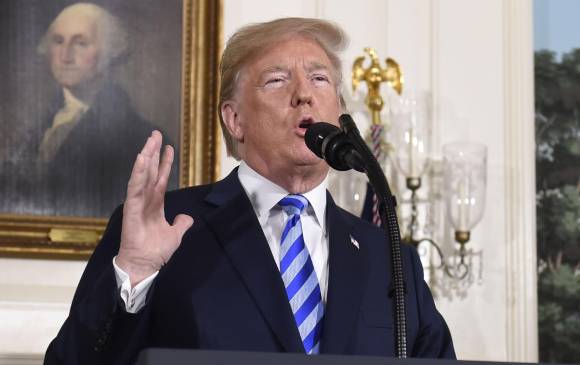 El presidente de los Estados Unidos, Donald Trump. Foto: AFP 