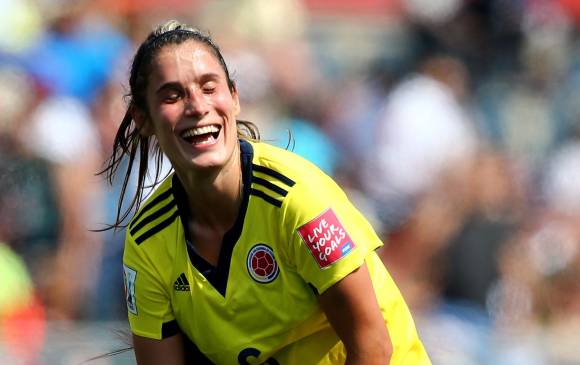Daniela Montoya trabaja con Formas Íntimas luego de acercarse a los dirigentes y comprometerse con el club. FOTO Archivo