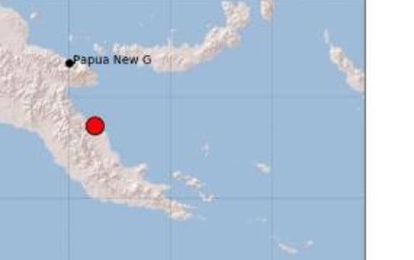 Lugar del epicentro del sismo en el Pacífico. Imagen tomada de @sgcol